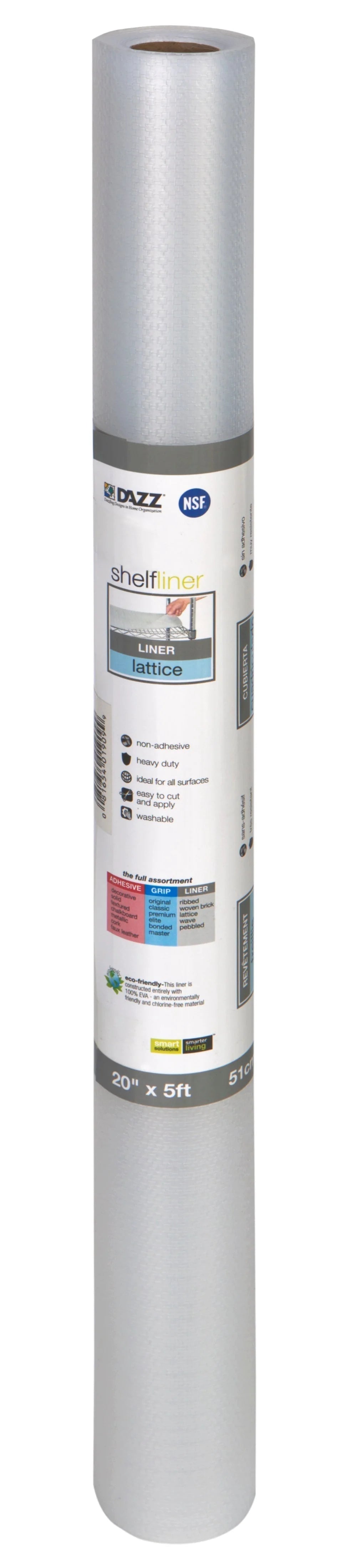 Wire Rack Shelf Liner - 20 Inch x 5 Feet - NSF Certified