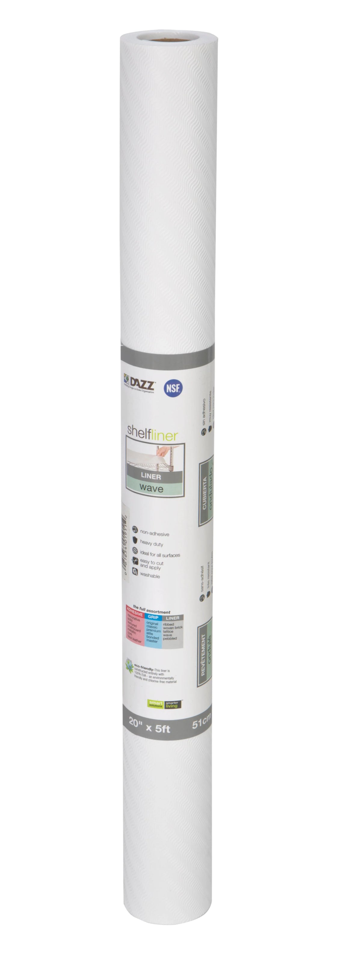 Wire Rack Shelf Liner - 20 Inch x 5 Feet - NSF Certified